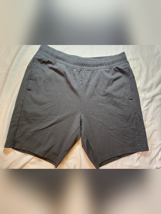 Member's Mark Pants - Members Mark Luxe Womens Gray Pull On Elastic Waist Active Shorts Size Medium